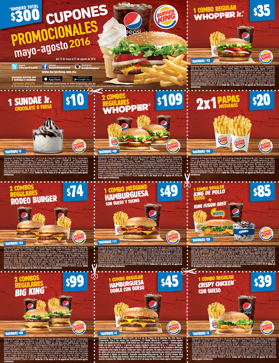BURGER KING® Get Fresh offers 2 for 5