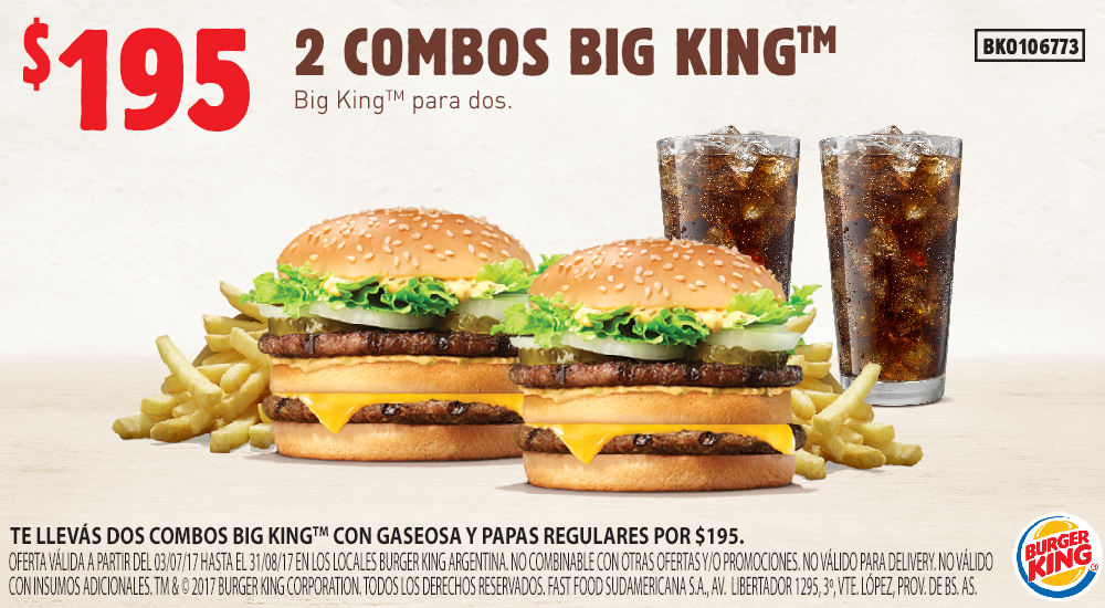 BURGER KING® Argentina Ofertas & Promociones