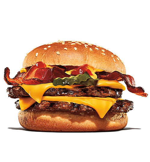 Hamburguesa Doble Queso Bacon BURGER KING® Uruguay